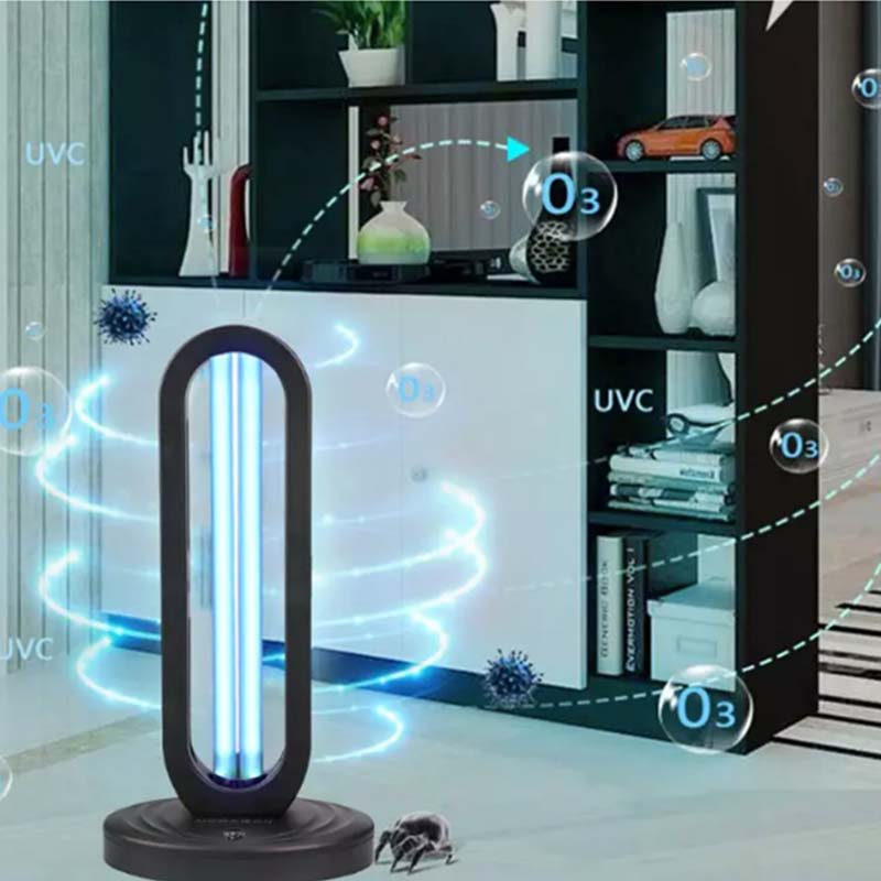 Lampara germicida mesa uvc+o3+c.remoto BPLGDM-38W-185NM - Image 6